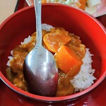 オーモリラーメン - 具材ゴロゴロカレーライス