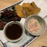 最魚の晩餐～寿司と牡蠣と日本酒の裏切り～ - 