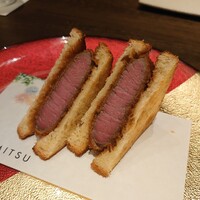 USHIMITSU NISHIAZABU - 厳選和牛ヒレのブリオッシュサンド