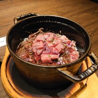 USHIMITSU NISHIAZABU - 厳選和牛ヒレとサーロインの土鍋ご飯