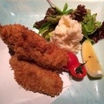 正しい晩ごはん 白-はく- - 北海道厚岸産の牡蛎フライ