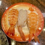 きらら寿司 箱堤店  - エビも全部美味しい