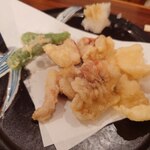 中央酒場 - 剣先いかてんぷら550円