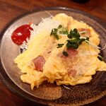 中央酒場 - スパムたまご550円