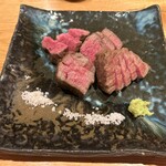 和食 日なた - 山形牛いちぼ肉焼き140ｇ　1,990円