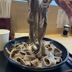 吉そば 代々木店 - とろろそば[極幅そばVer.]