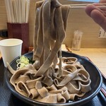 吉そば 代々木店 - とろろそば[極幅そばVer.]