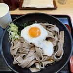 吉そば - とろろそば[極幅そばVer.]