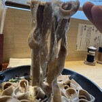 吉そば - とろろそば[極幅そばVer.]