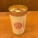 ひとくち餃子の頂 - ・ハイボール　どん安3杯目　¥88
3杯目以降は“頂”タンブラーでの提供となります
薄いとはいえハイボール1杯 税込¥88は破格！
飲兵衛さんほど元が取れるシステムですね