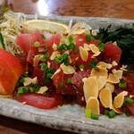 居酒屋ぐー - マグロサラダ