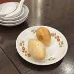 菜香新館 - 変わり揚げぎょうざ　520円