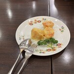 菜香新館 - 大海老のマヨネーズ風味（本当は4尾入り）　2,480円