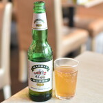 沸騰小吃城 - 哈爾浜ビール（６３５円）２０２５年９月