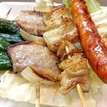 和っ家 - (2014年10月追加)和っ家 おまかせ串５本♪ fromグリーンロール