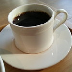 セットのホットコーヒーです。