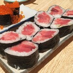 淳ちゃん寿し - とろ鉄火＆いくら