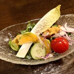 肉割烹 英 - 本日のサラダ