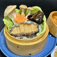 オーガニック野菜とあわびのバーニャカウダ風