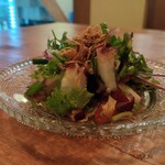 タイ食堂 バンガオ - タコとパクチーのヤム