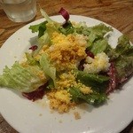 関口亭 - ランチのサラダ