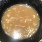 つけソバ いしい - 柚子入りスッキリスープ