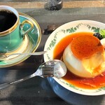 ヌーベル・クラシック - 硬めのプリンとブレンドコーヒー最高です！