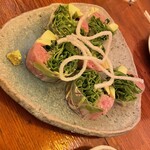 アズュール創作ダイニング - ネギトロとマグロアボガドの生春巻き