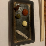 ふじ寅 - お塩、マヨ、コチュジャン、柚子胡椒、味噌のなんか