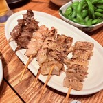 手羽先唐揚げと焼き鳥 酌 - 