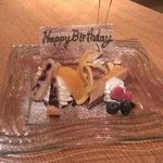 ファニーサンセット - 誕生日・記念日のデザートプレート！！