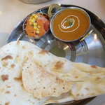 インドレストラン　ガウタム - 日替わりランチのナン