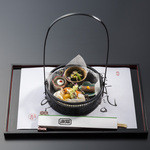 Kaiseki course (reservation required) 7 dishes from 6,000 yen (tax not included)