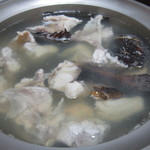 ・・・ - フグとオコゼの鍋