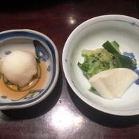 五代目 野田岩 麻布飯倉本店 - 香の物・箸休め