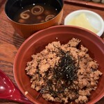 たまや - そぼろ丼　小