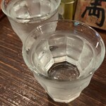 たまや - 食後にやさしさのお水（頼まなくても提供）