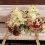 たまや - セセリくし　ネギ塩&酢味噌