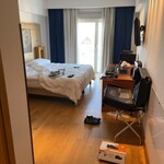 Catania International Airport Hotel - 広いけど、多分1番狭い部屋(エレベーター横)