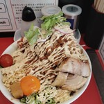 用心棒 本号 - 冷やし混ぜそば1200円