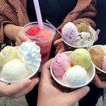 牛小屋のアイス - 