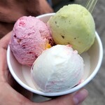 牛小屋のアイス - 