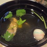 うなぎ 魚政 - 肝吸い