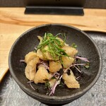 酒菜 竹さき - 鴨皮大葉ポン酢