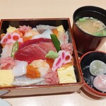 築地寿司清 - 料理写真:花ちらし2200円