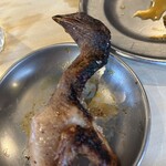 焼ジビエ 罠 神田 - ウズラ