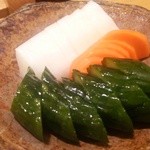 きくち - (10/24)お新香