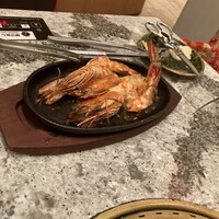 肉の匠 将泰庵  船橋本店 - 大海老のバター醤油焼き