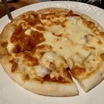 快食酒房馬車屋 - シーフードピザ。えっ。