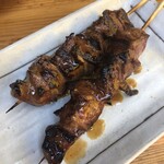 もつくし - レバ（タレ）２本：４００円